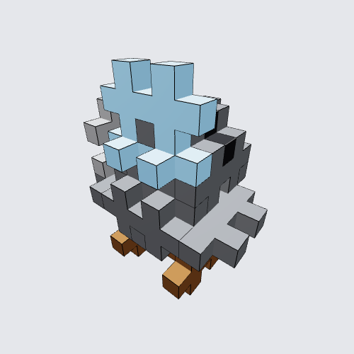 Plus-Plus Tiny Knight Instructions