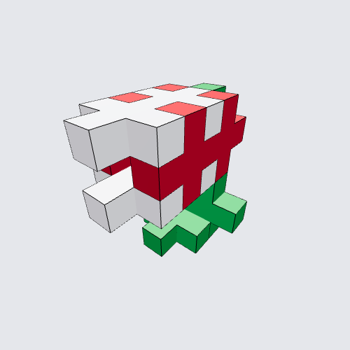 Plus-Plus Tiny Piranha plant Instructions
