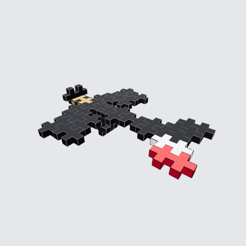 Plus-Plus Toothless instructions