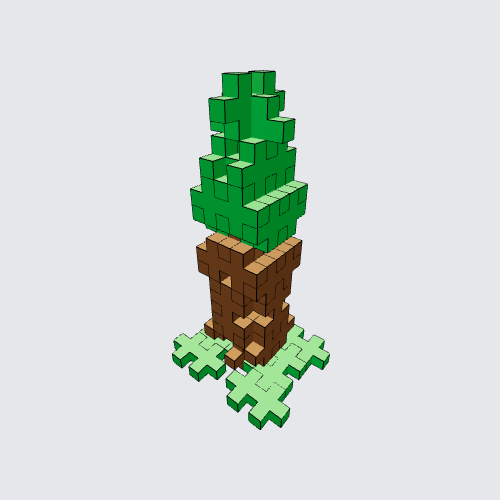 Plus-Plus Tree Instructions