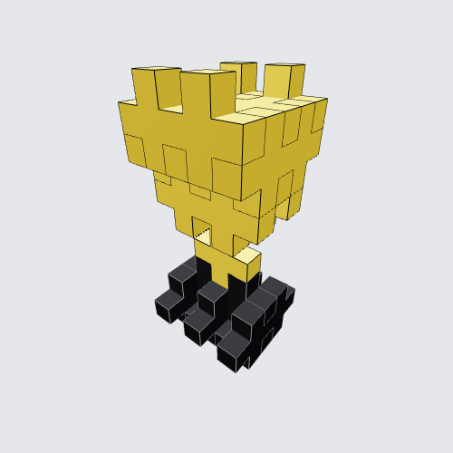 Plus-Plus Trophy instructions