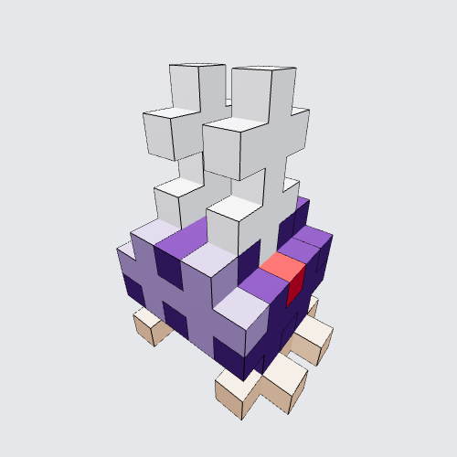 Plus-Plus Venonat Instructions