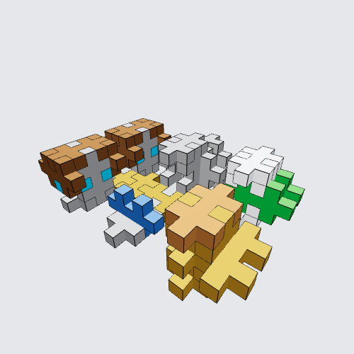 Plus-Plus Village 2.0 Instructions