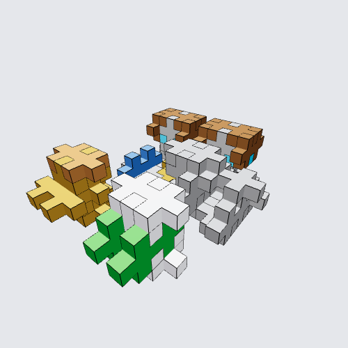 Plus-Plus Village instructions