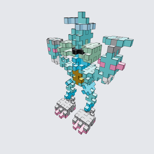 Plus-Plus Water Island Epic Wubbox Instructions