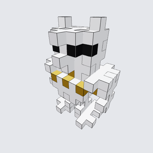 Plus-Plus White panther Instructions