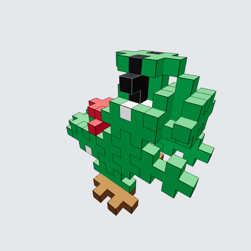Plus-Plus Yoshi instructions