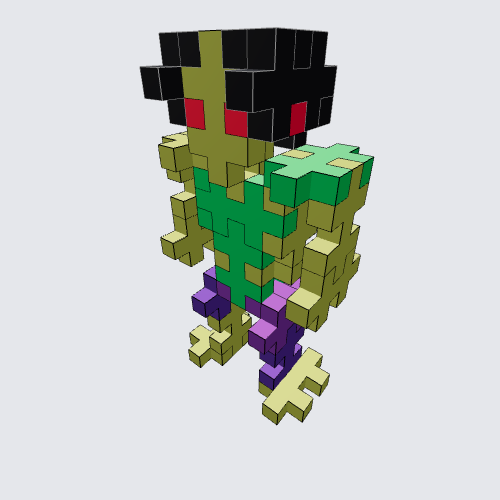 Plus-Plus Zoombie Instructions
