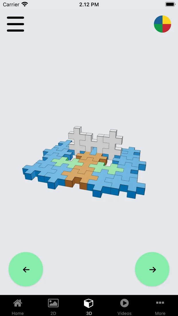 Plus-Plus App 3D step-by-step build instructions