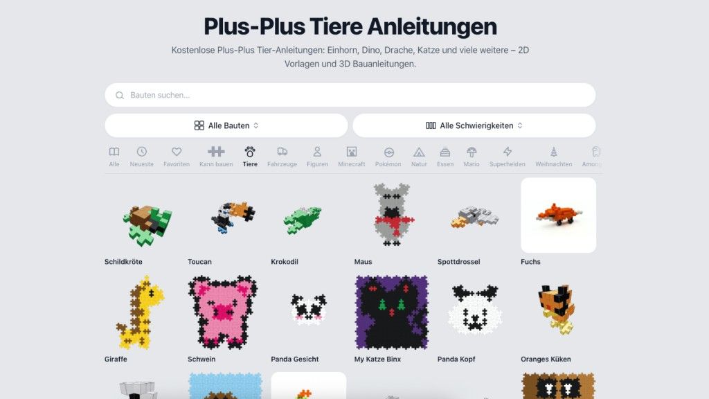 Plus-Plus Instructions Are Now Available in German, Swedish, French, Dutch & Danish