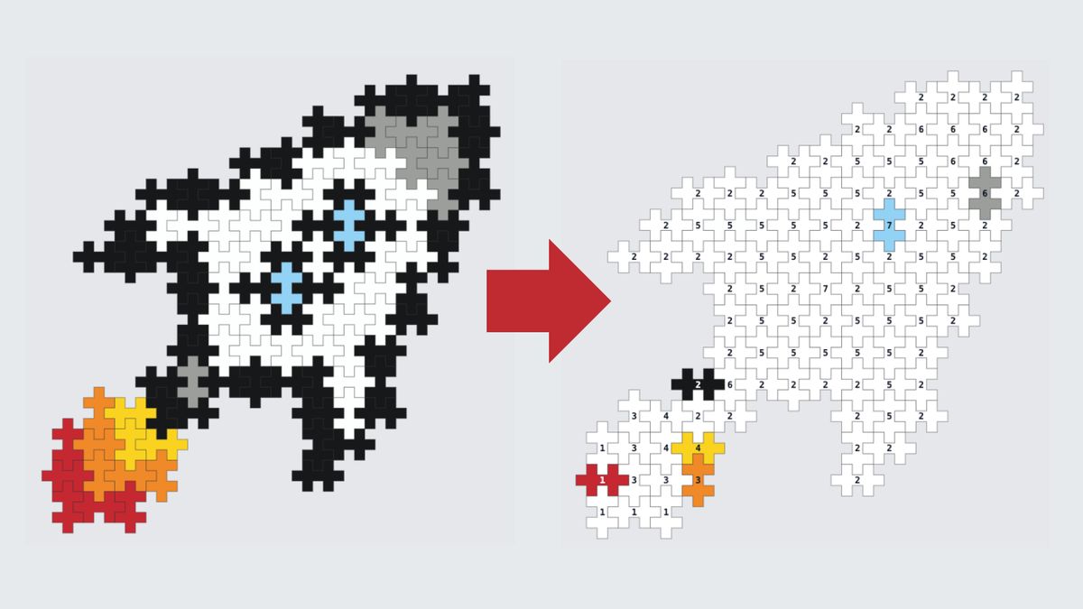 Turn Plus-Plus Builds into Puzzle by Number Challenges (1000+ Designs)