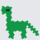 Plus-Plus dinosaur 2D instructions