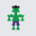 Plus-Plus Hulk 2D instructions