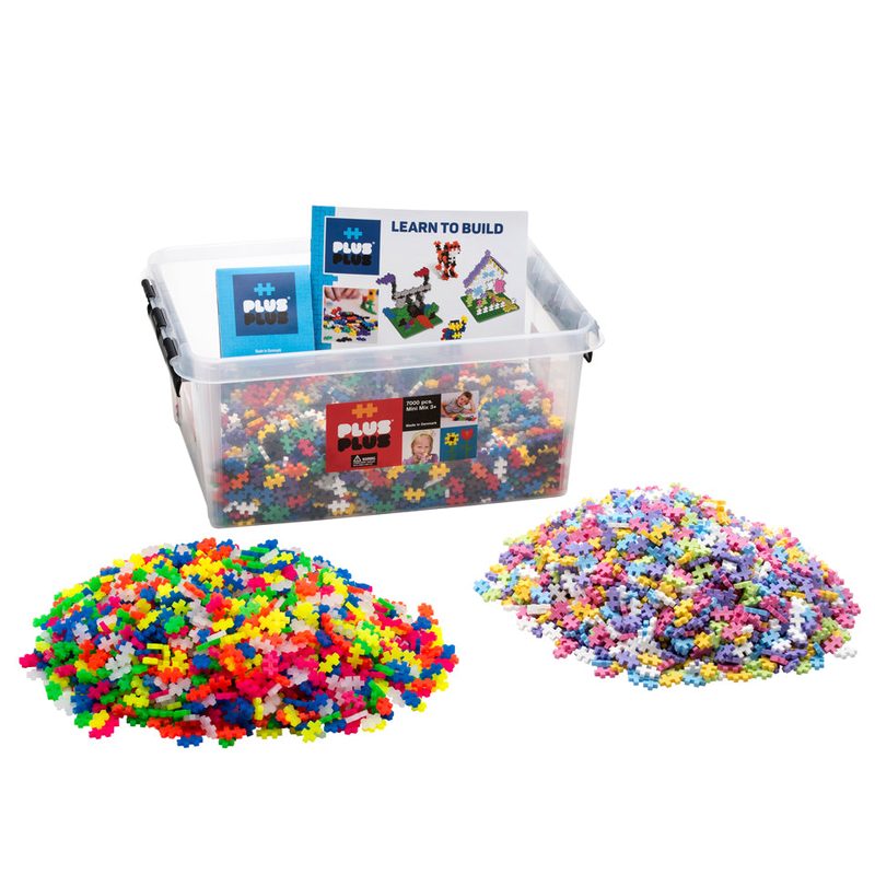 7000 pc All Colors in Tub Plus-Plus set