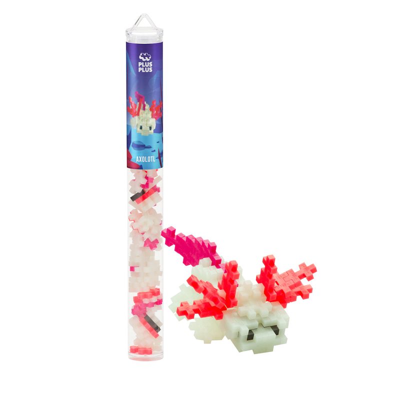 Axolotl - 70 Piece Tube Plus-Plus Instructions