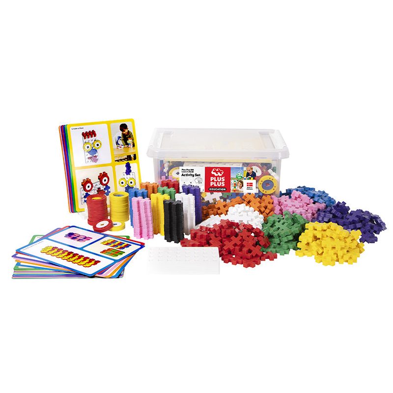 BIG - Learn to Build Activity Education Tub Plus-Plus set