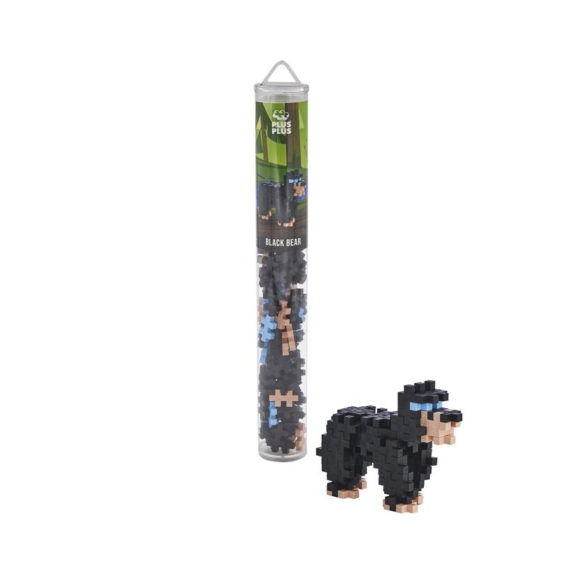 Black Bear - 100 Piece Tube Plus-Plus Instructions