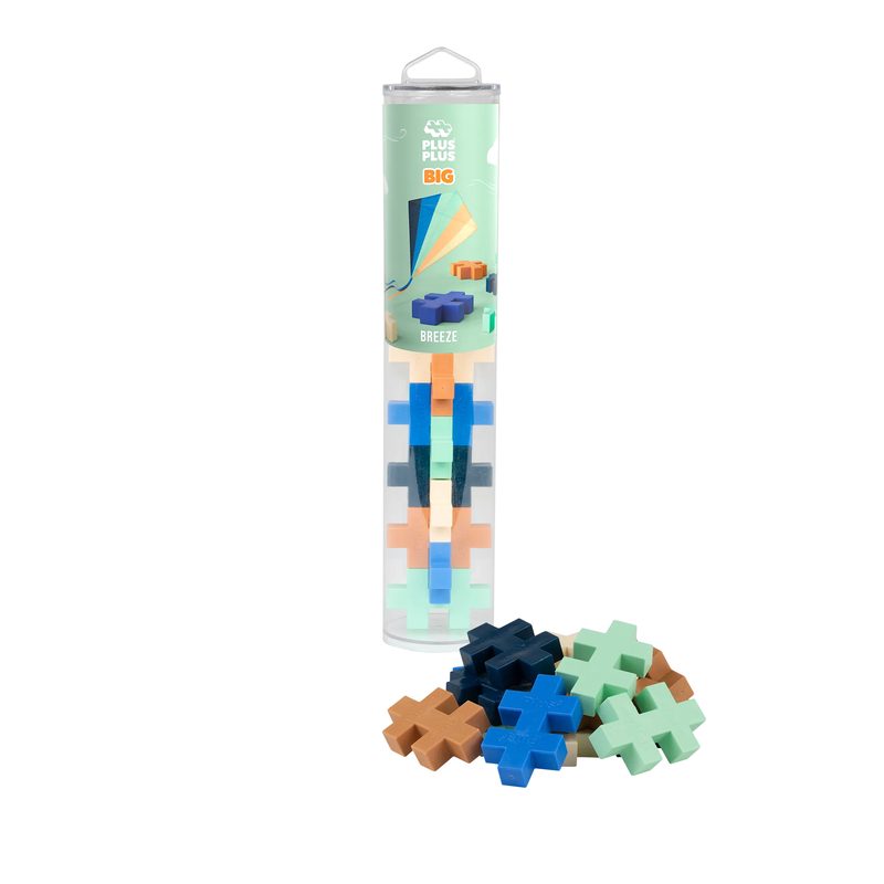 Breeze Mix - BIG 15 Piece Tube Plus-Plus Instructions