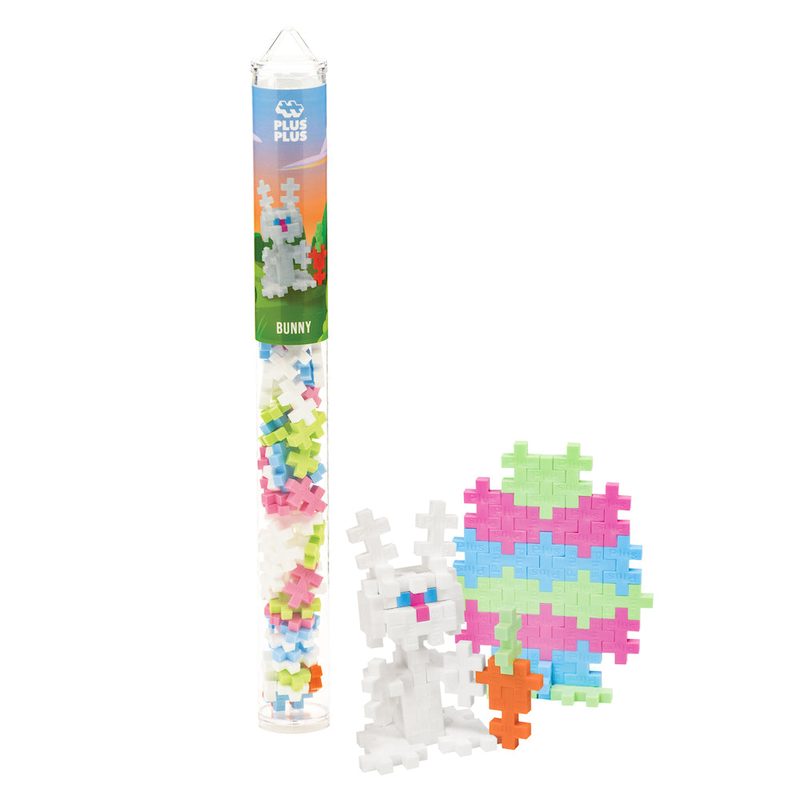 Bunny - 70 Piece Tube Plus-Plus Instructions