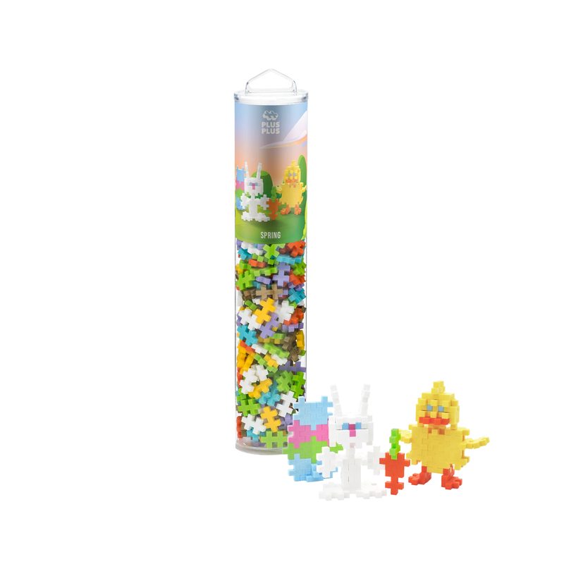 Chicken and Bunny - 240 Piece Tube Plus-Plus Instructions