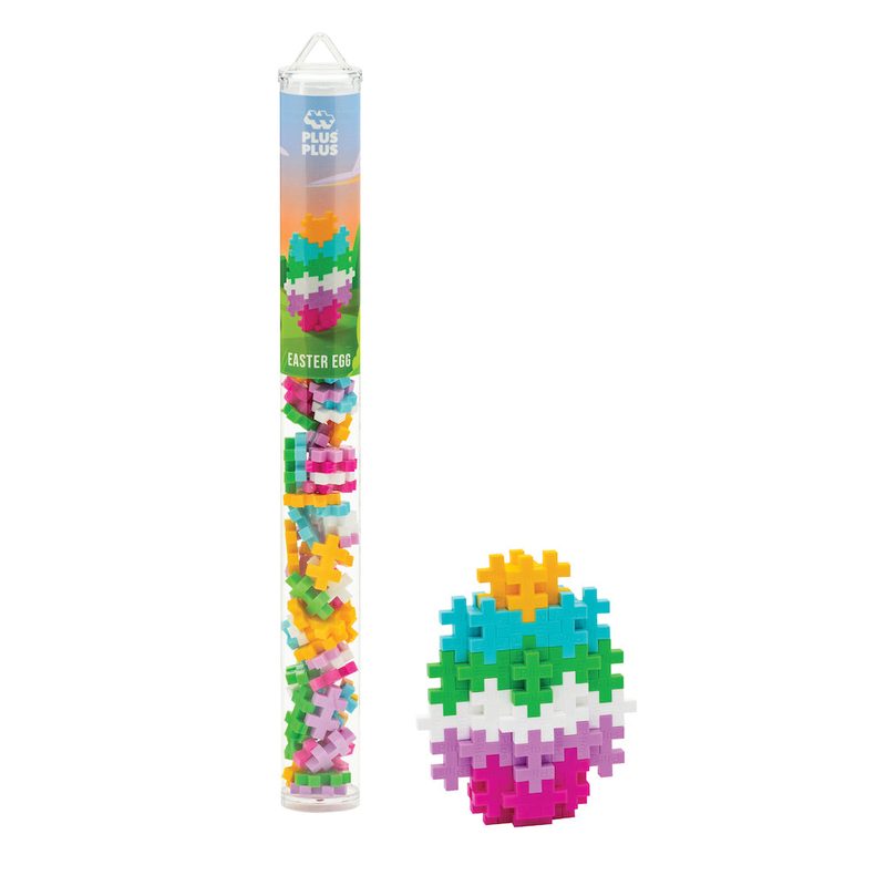 Easter Egg - 70 Piece Tube Plus-Plus Instructions