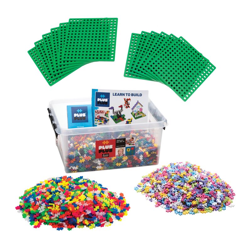 Exclusive Classroom Activity Tub Plus-Plus set
