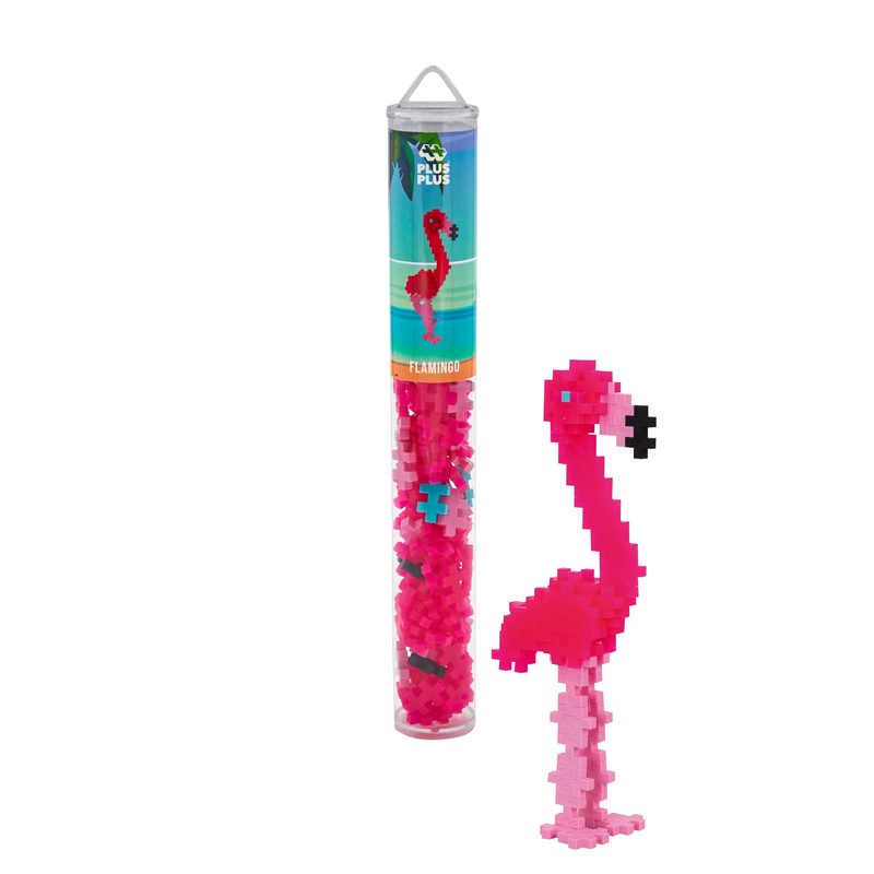 Flamingo - 100 Piece Tube Plus-Plus Instructions