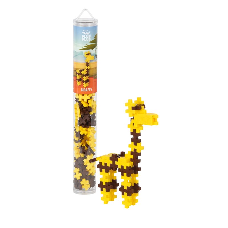 Giraffe - 100 Piece Tube Plus-Plus Instructions