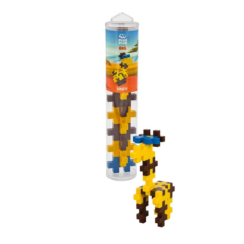 BIG Giraffe · 15 pieces Plus-Plus tube