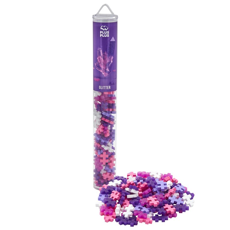 Glitter Mix - 100 Piece Tube Plus-Plus Instructions