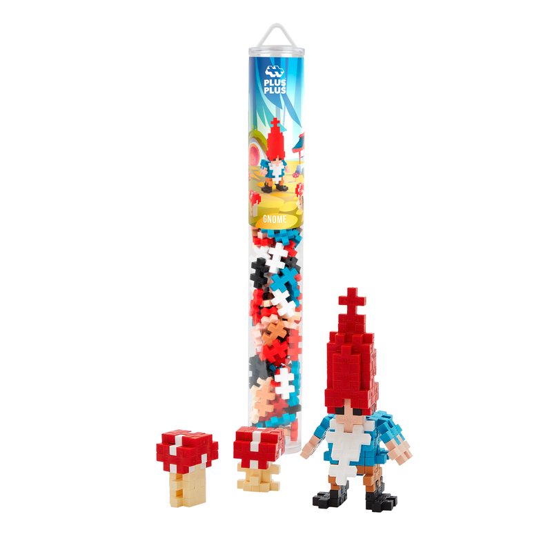 Gnome · 100 pieces Plus-Plus tube