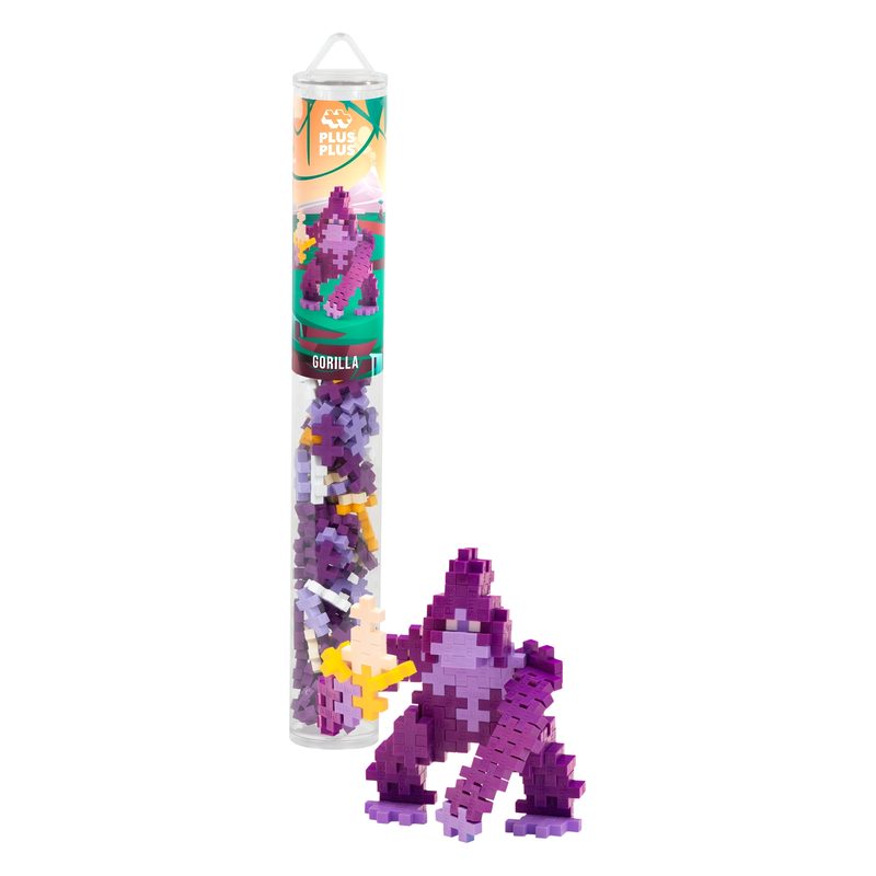 Grape Gorilla - 100 Piece Tube Plus-Plus Instructions