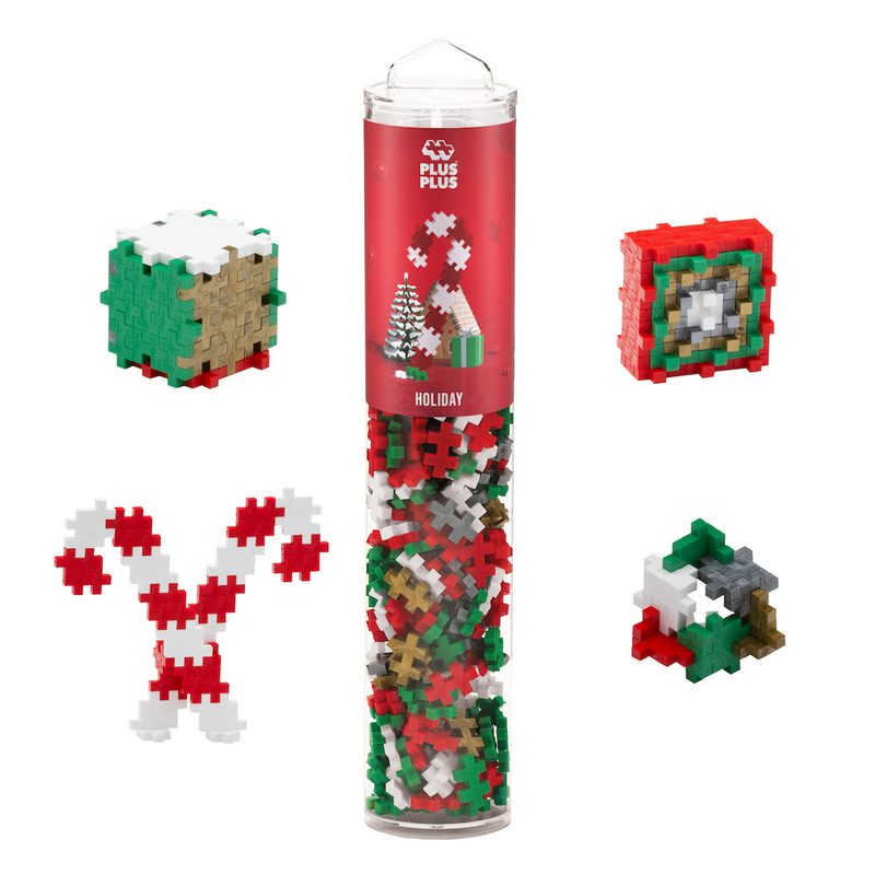 Holiday Mix · 240 pieces Plus-Plus tube