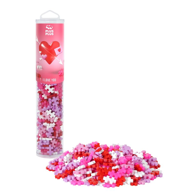 I Love You Mix - 240 Piece Tube Plus-Plus Instructions