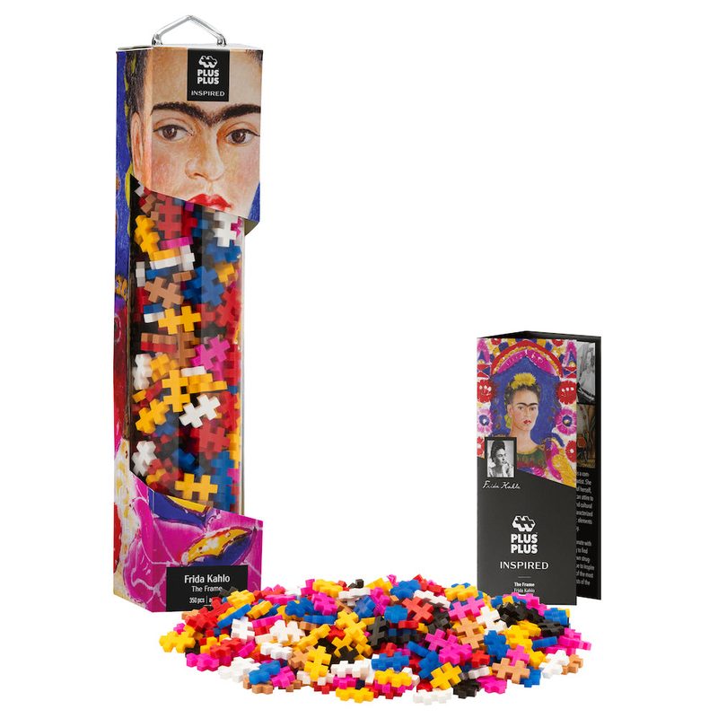 Inspired - Frida Kahlo - The Frame - 350 Piece Tube Plus-Plus Instructions