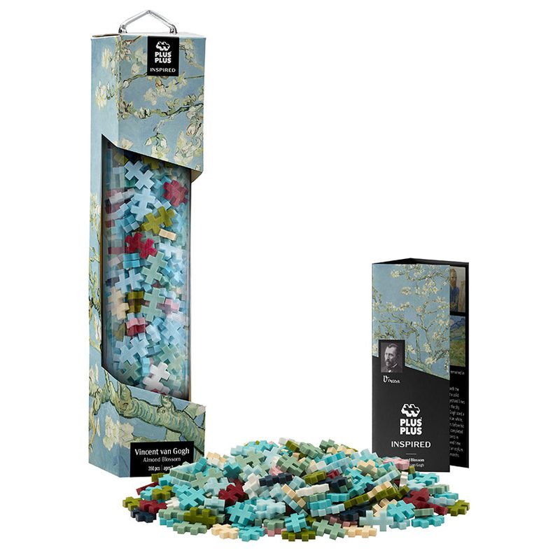 Inspired - Van Gogh - Almond Blossom - 350 Piece Tube Plus-Plus Instructions