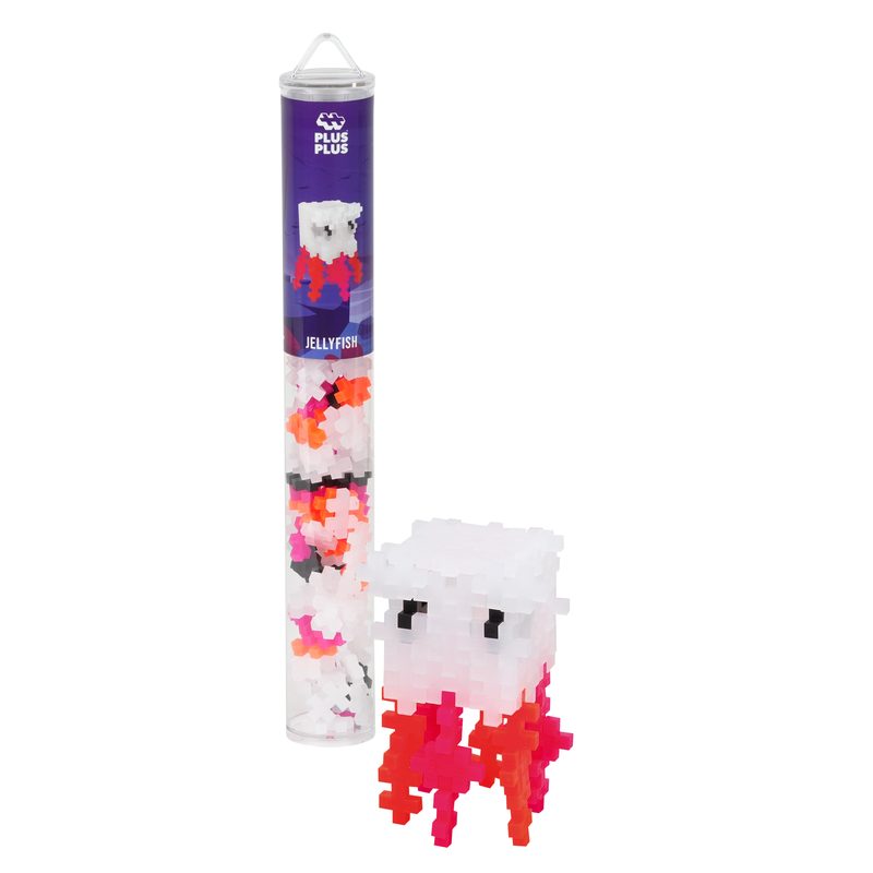 Jellyfish - 70 Piece Tube Plus-Plus Instructions