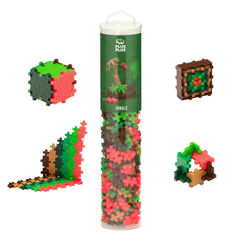 Jungle Mix · 240 pieces Plus-Plus tube