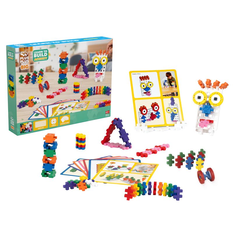 Learn to Build - BIG - Activity Set Plus-Plus set