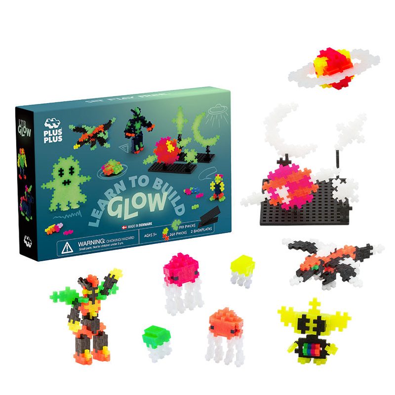 Learn To Build - Glow - 400 Piece Set Plus-Plus Instructions