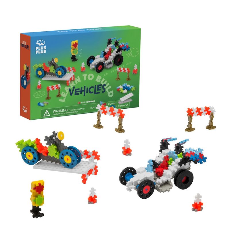 Learn To Build - GO! Vehicles Plus-Plus set