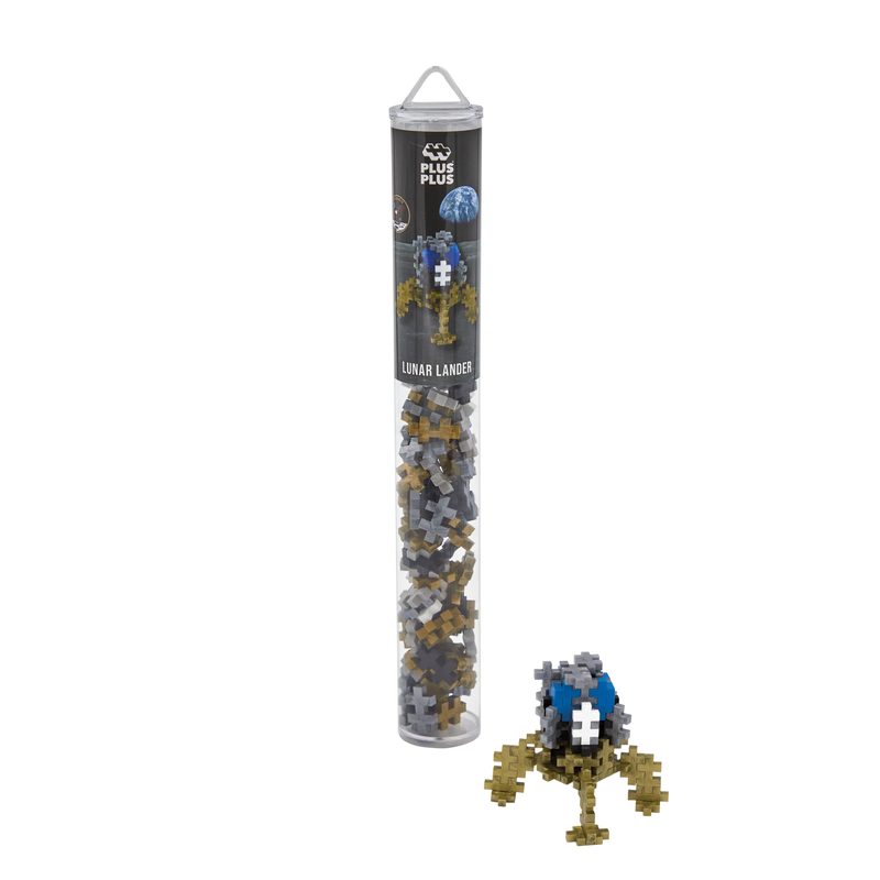Lunar Lander - 100 Piece Tube Plus-Plus Instructions