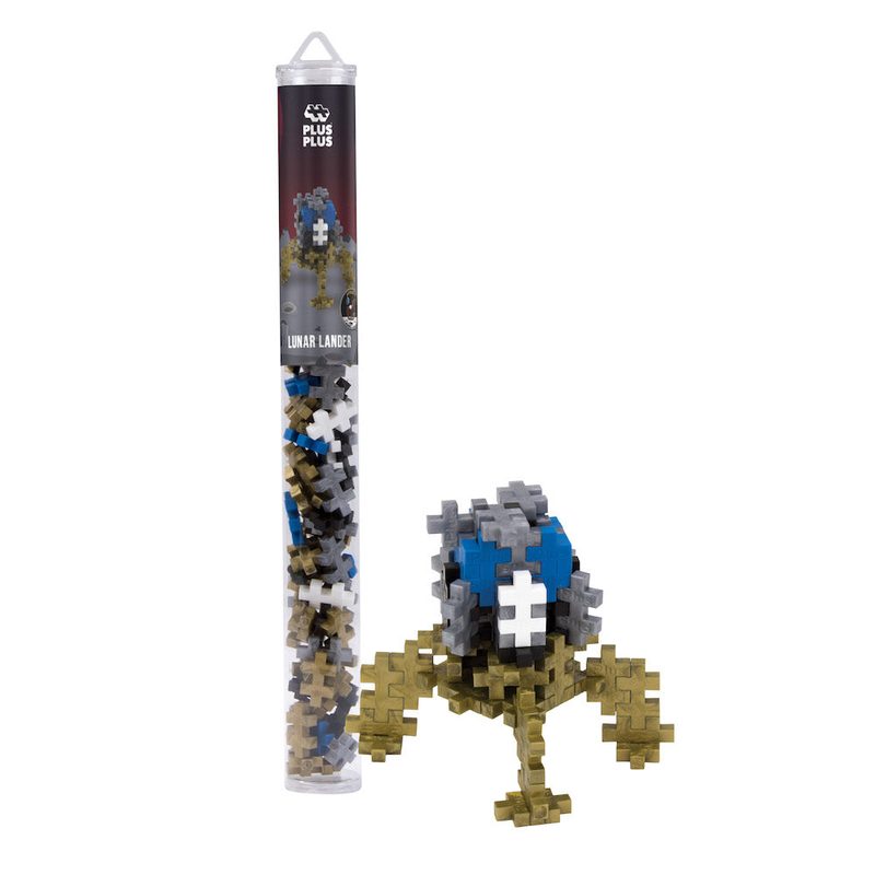 Lunar Lander · 70 pieces Plus-Plus tube