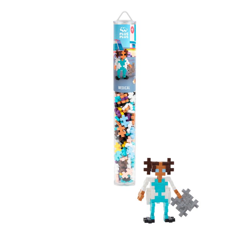 Everyday Heroes - Medical - 70 Piece Tube Plus-Plus Instructions