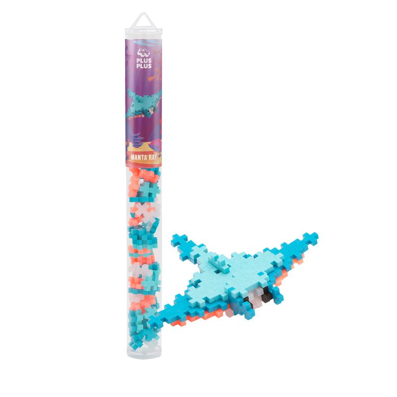 Melon Manta - 70 Piece Tube Plus-Plus Instructions
