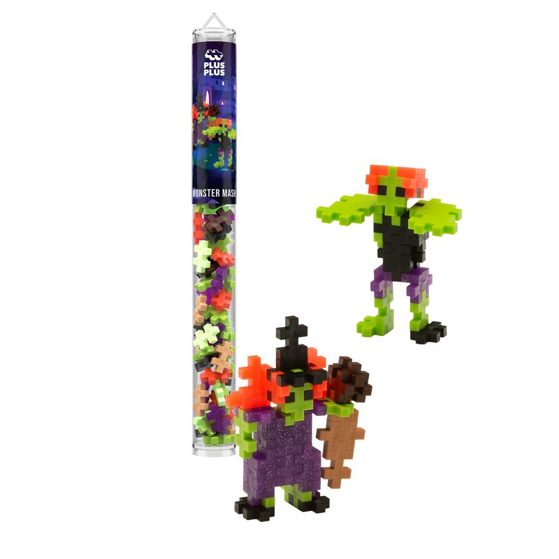 Monster Mash - 70 Piece Tube Plus-Plus Instructions