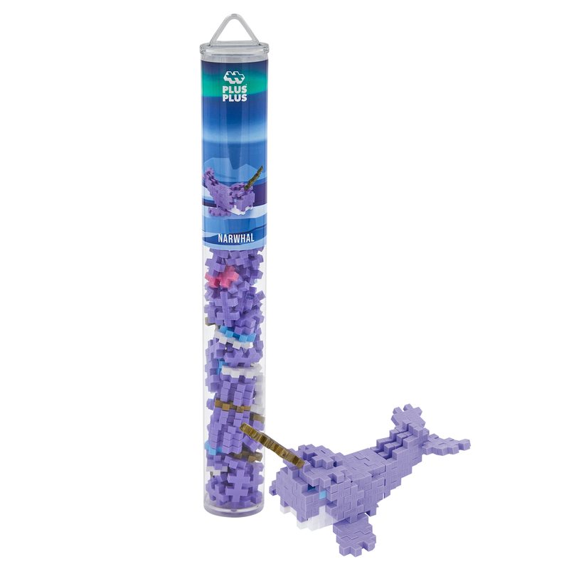 Narwhal - 100 Piece Tube Plus-Plus Instructions