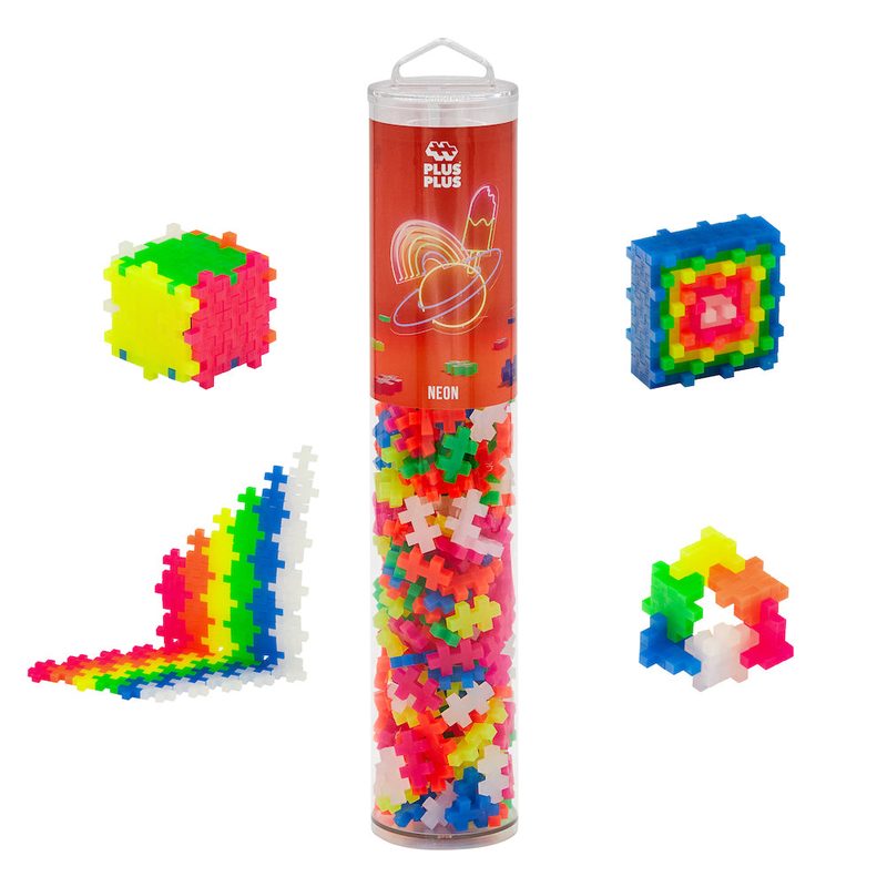 Neon Mix - 240 Piece Tube Plus-Plus Instructions