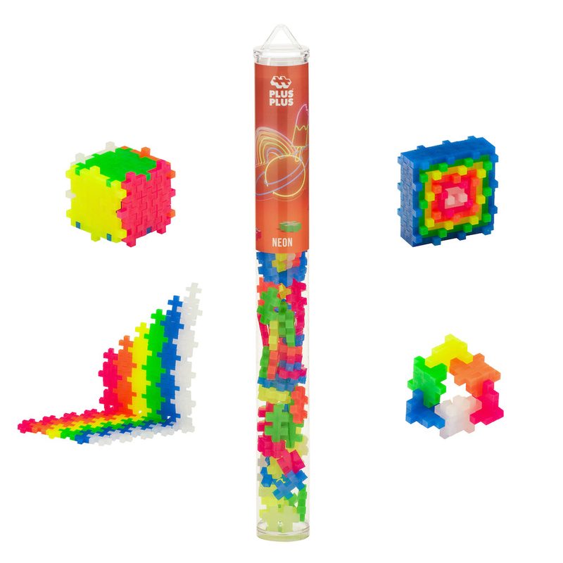Neon - 70 Piece Tube Plus-Plus Instructions