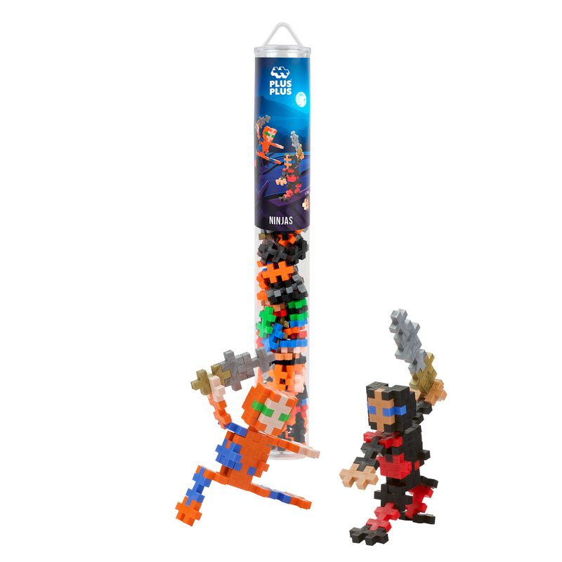 Ninjas - 100 Piece Tube Plus-Plus Instructions
